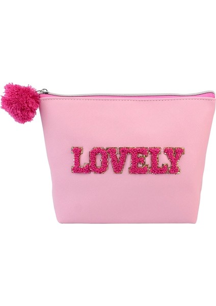 DLP-CPG-953 Pon Pon Fermuarlı Makyaj Çantası