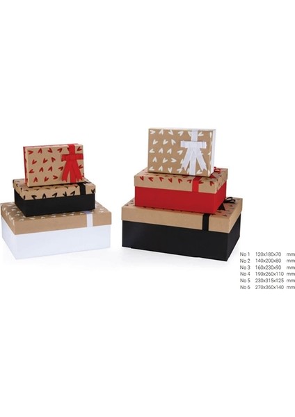 Sansa Dikdörtgen Kutusu BX00853 B 140X200X80 mm No:2