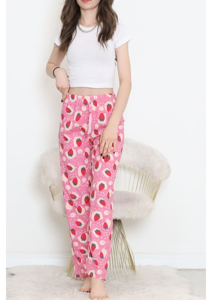 Stil Mark Rotasyon Pijama Altı Pembe - 256.1287.