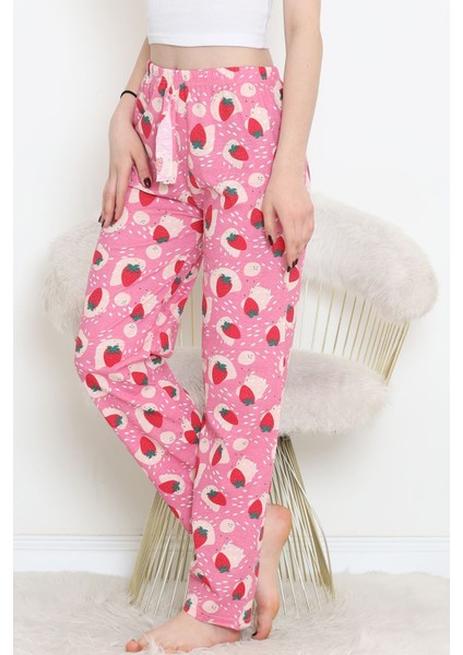 Stil Mark Rotasyon Pijama Altı Pembe - 256.1287.