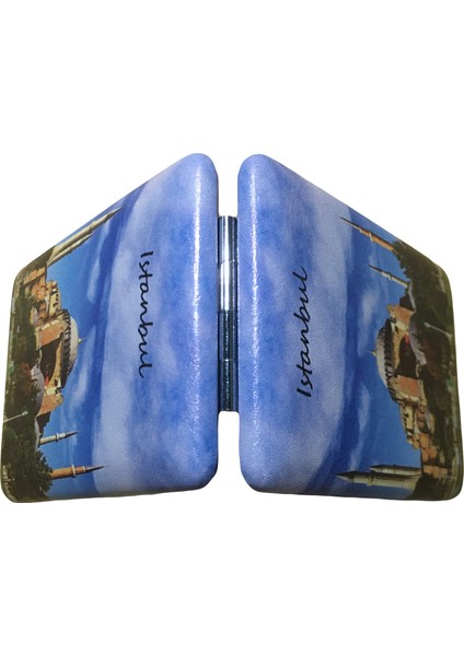 Cep, Çanta, Makyaj Aynası, Şık Desenli, Taşlı, Çift Taraflı, Dikdörtgen, 8,5*6cm Boyutlu, Ayna fiyatları