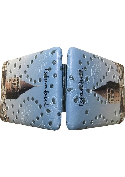 Cep, Çanta, Makyaj Aynası, Şık Desenli, Taşlı, Çift Taraflı, Dikdörtgen, 8,5*6cm Boyutlu, Ayna fiyatları