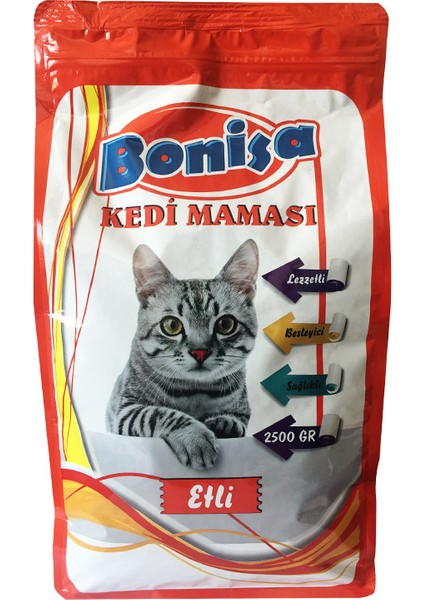 Etli Kedi Maması 2.5 kg