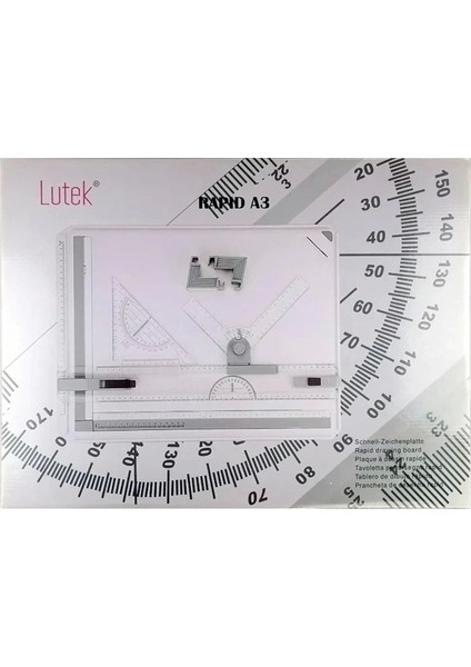 LT-1597 A3 Gönyeli Çizim Seti