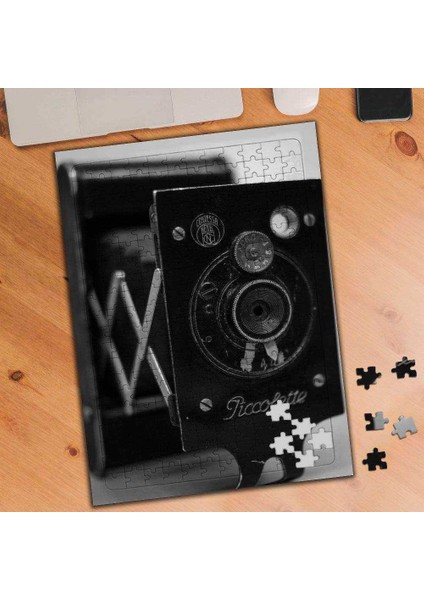 Eski Dönem Fotoğraf Makinesi 240 Parça Puzzle Yapboz-236234