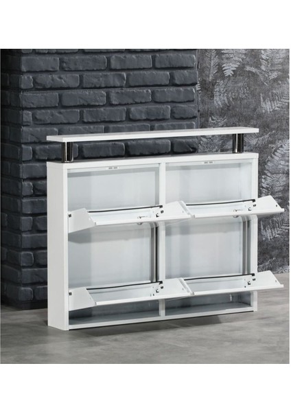 2+2 Kilitli Metal Ayakkabılık