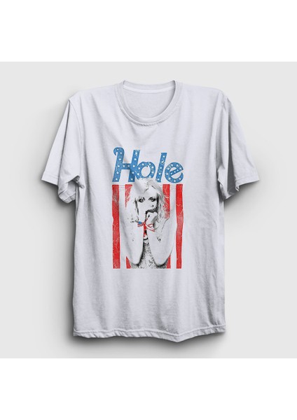 Beyaz Hole Müzik Courtney Love T-Shirt