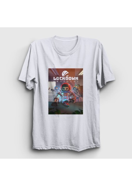 Beyaz Oyun Lockdown Protocol T-Shirt