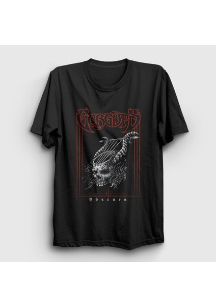 Siyah Obscura Metal Gorguts T-Shirt