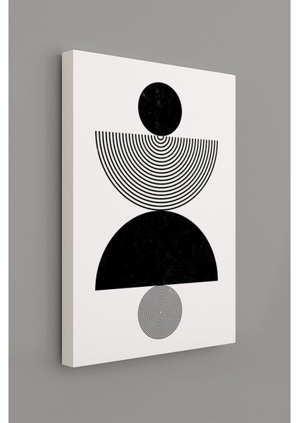 Soyut Modern Minimal Kanvas Tablosu 3'lü Canvas Tablo Seti Ev Oturma Odası Yatak Odası