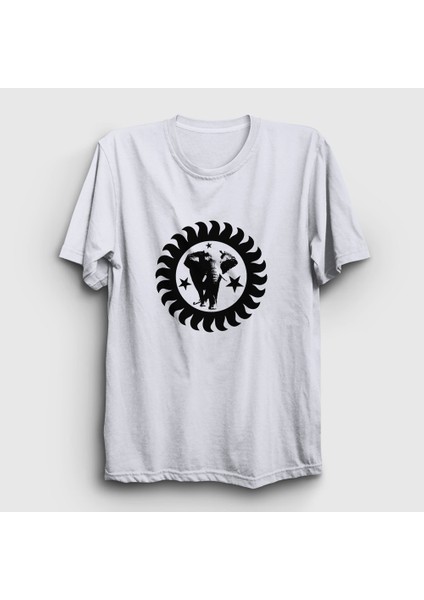 Beyaz Logo Brand New Heavies T-Shirt