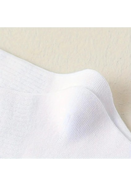 Çorap Evreni Unisex 6'lı Beyaz Düz Tenis Çorap Unisex fırsatları