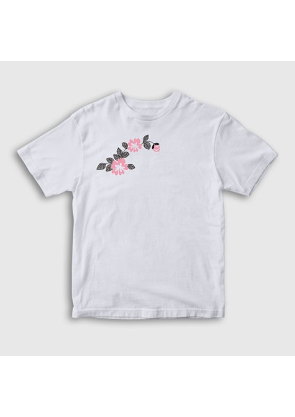 Çocuk Beyaz Marinette Dupain Cheng Mucize Uğur Böceği Miraculous Ladybug T-Shirt