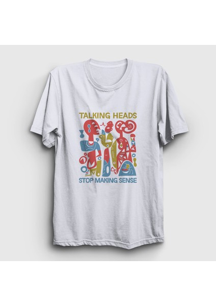 Beyaz Stop Making Sense Talking Heads T-Shirt