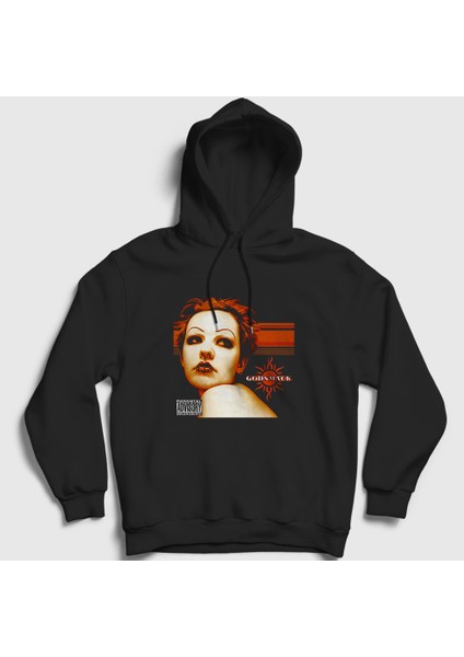 Unisex Siyah Album Rock Müzik Godsmack Kapüşonlu Sweatshirt