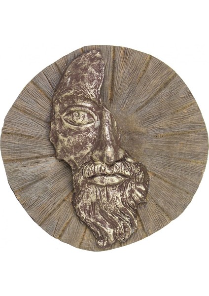 Tekno Trust Dekoratif Mask Duvar Dekoru ( Sol Surat) 24x10 Cm