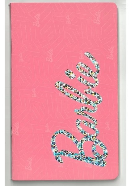 Barbie 13X21 Tel Dikişli Karton Kapak 60 Yp Çizgili