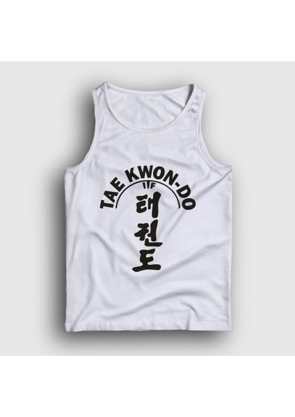 Unisex Beyaz Itf Taekwondo Ufc Mma Tekvando Atlet