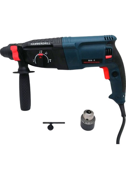 HD Hammer Drill -1387 Elektrikli Profesyol Darbeli Hilti Matkap 26MM Çantalı (4767) - MCT8436-9992