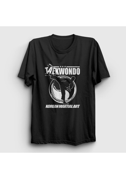 Siyah Kick Taekwondo Ufc Mma Tekvando T-Shirt