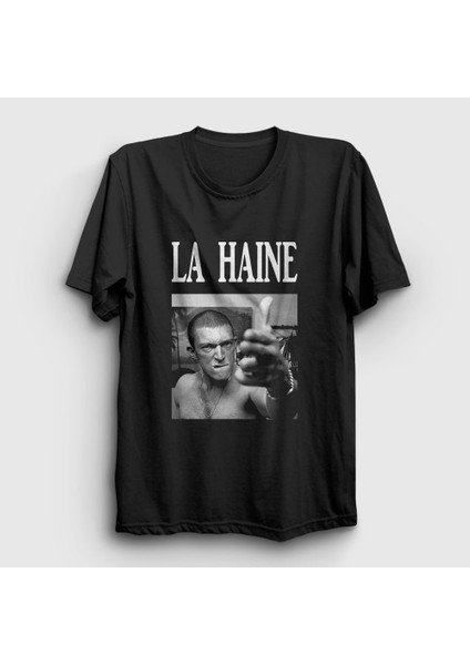 Siyah Vinz Film La Haine T-Shirt