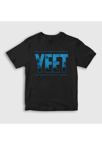Çocuk Siyah Yeet Ufc Mma Güreş Jey Uso T-Shirt