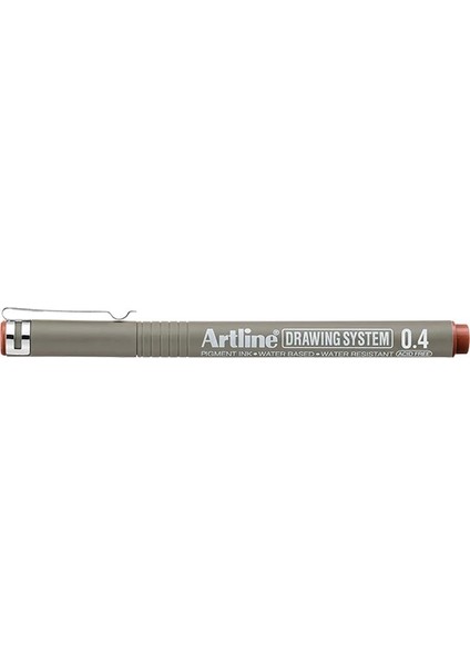 Artlıne 234N Drawing System Çizim Kalemi 0.4 mm Sepia