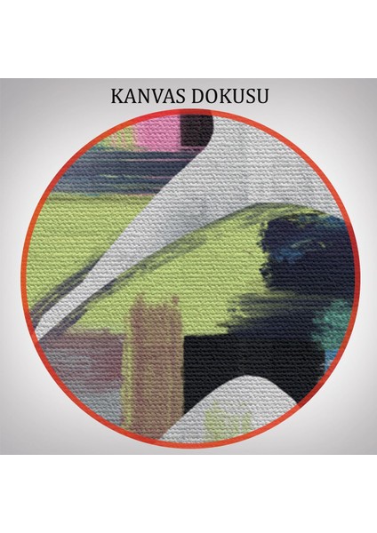 Süerreal Çift Dekoratif Duvar Tablosu Üçlü SET-ET-119