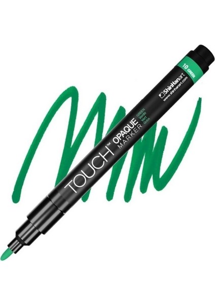 Opaque Su Bazlı Marker Kalem 0.8-1.3mm - Fıne Pack  Green 10 - SH8613003-2005