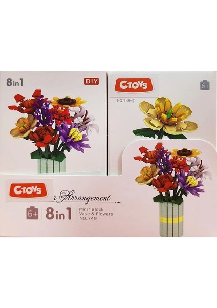 -749 Mini Blok Flower