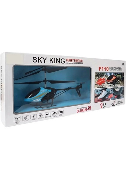 Pasifik F110 Şarjlı Uzaktan Kumandalı Işıklı Helikopter