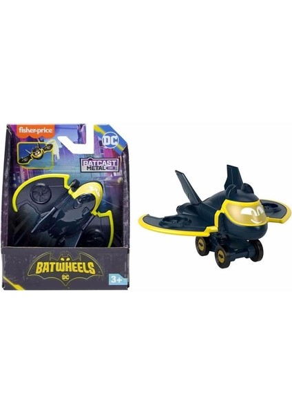 Fisher-Prıce Batwheels HML12-HYB67 Bat Uçağı 3+