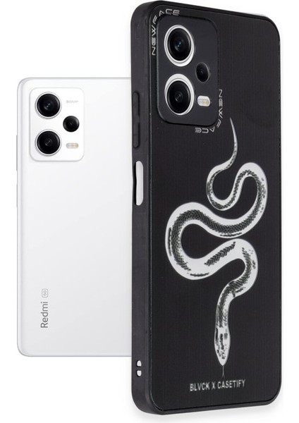 Xiaomi Redmi Note 12 Pro 5g Kılıf Özel Tasarım Desenli Düşme ve Darbelere Ekstra Dayanıklı Mirror Desenli Kapak