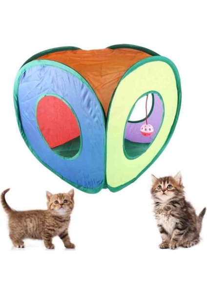 Kedi Oyun Tüneli Kedi Oyuncağı Kedi Tüneli
