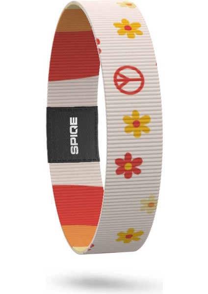 Peaceful Memories - Geri Dönüşümlü Unisex Elastik Baskılı Bileklik ve Hatırlatıcı Kart