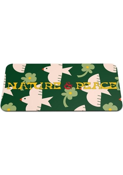 Nature And Peace - Geri Dönüşümlü Unisex Elastik Baskılı Bileklik ve Hatırlatıcı Kart modelleri