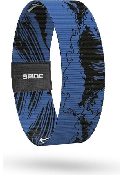 Ride The Wave - Geri Dönüşümlü Unisex Elastik Baskılı Bileklik ve Hatırlatıcı Kart