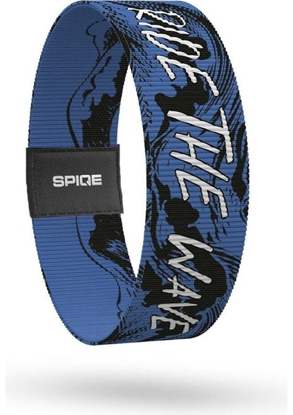 Ride The Wave - Geri Dönüşümlü Unisex Elastik Baskılı Bileklik ve Hatırlatıcı Kart fiyatları