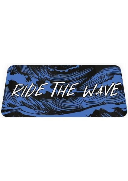Ride The Wave - Geri Dönüşümlü Unisex Elastik Baskılı Bileklik ve Hatırlatıcı Kart modelleri