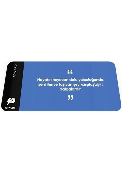 Ride The Wave - Geri Dönüşümlü Unisex Elastik Baskılı Bileklik ve Hatırlatıcı Kart fırsatları