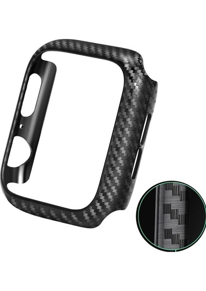 Apple Watch Serisi 9 8 7 41 mm Için Pc Karbon Fiber Saat Kılıfı (Yurt Dışından) modelleri
