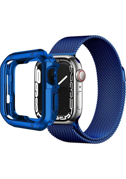 Apple Watch Serisi 9 8 7 41 mm Için Silikon Darbeye Dayanıklı Kılıf (Yurt Dışından) fiyatları