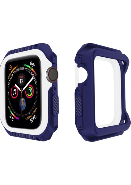 Apple Watch 7 41 mm 6 Se 5 4 40 mm Için Iki Renkli Saat Kılıfı (Yurt Dışından)