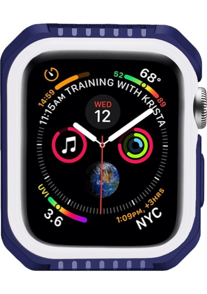 Apple Watch 7 41 mm 6 Se 5 4 40 mm Için Iki Renkli Saat Kılıfı (Yurt Dışından) fiyatları