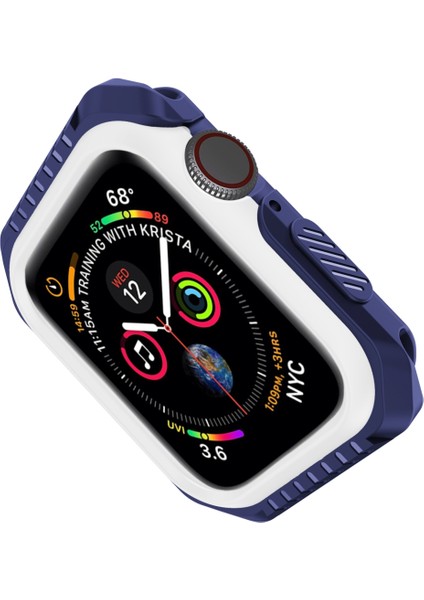 Apple Watch 7 41 mm 6 Se 5 4 40 mm Için Iki Renkli Saat Kılıfı (Yurt Dışından) modelleri