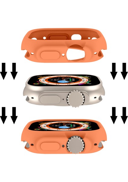 Apple Watch Ultra 49 mm Için Metal Çerçeve Koruyucu Kılıf (Yurt Dışından) indirimleri