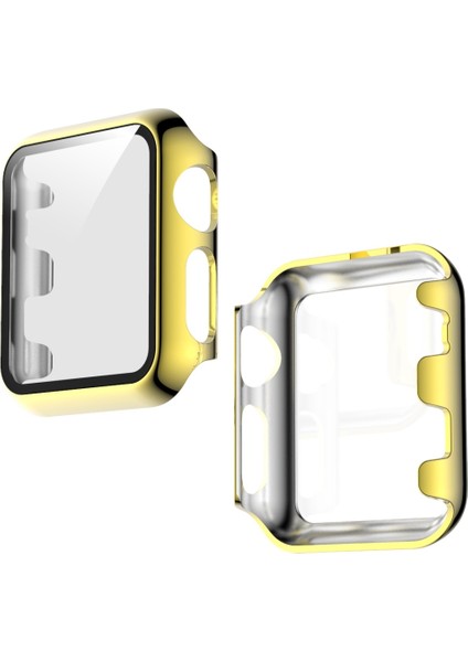 Apple Watch Serisi 9 8 7 41 mm Için 2'si 1 Arada Ekran Koruyucu Kılıf (Yurt Dışından)