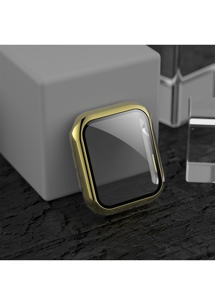 Apple Watch Serisi 9 8 7 41 mm Için 2'si 1 Arada Ekran Koruyucu Kılıf (Yurt Dışından)