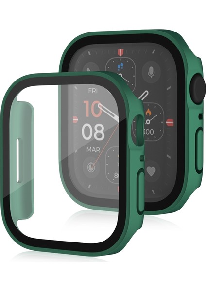 Apple Watch S 8 7 41 mm Için 2'si 1 Arada Koruyucu Kılıf Apple Watch Serisi 8 7 41 mm Için (Yurt Dışından)