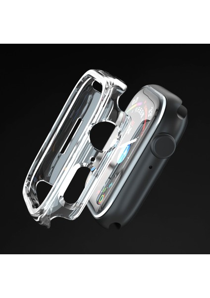 Apple Watch Serisi 8 ve 7 41 mm Için Film Pc Saat Kılıfı (Yurt Dışından)
